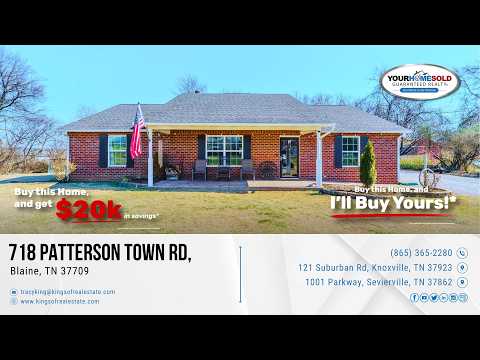 718 Patterson Town Rd, Blaine, TN home video tour