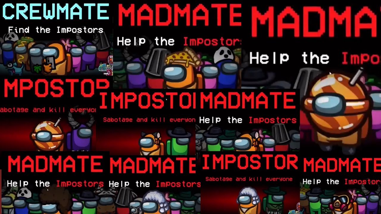 【Among us】引いた役職が村狂狂狼狼狂狂狂狼狂で徐々に発狂する配信者【さかなのアモングアス】