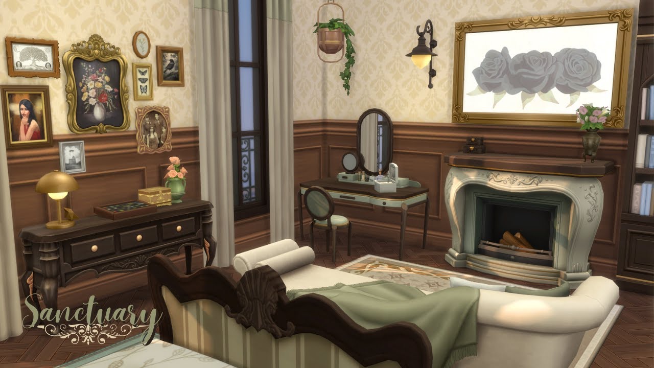 Sanctuary Studio // The Sims 4 Speed Build Apartment Renovation // Secret Sanctuary Kit