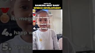 Ranking Best Baby Speech Development