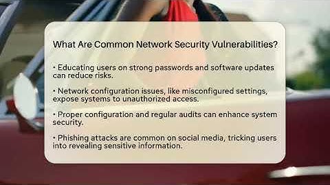 What Are Common Network Security Vulnerabilities? - Everyday-Networking