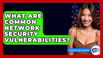 What Are Common Network Security Vulnerabilities? - Everyday-Networking