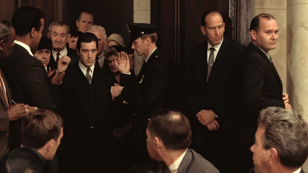 The Godfather ♕ Complete Court Scene ♕ Michael Corleone * Al Pacino * Michael V. Gazzo * Pentangeli