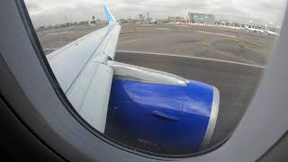 Runway View And Takeoff From Mexico City To Lima Peru With Interjet Airbus A320 - 1St Part