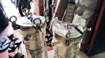 🆕 bình lọc túi công nghiệp là gì túi lọc công nghiệp! Tuyệt vời! Bình lọc chất lỏng 1 túi size 4