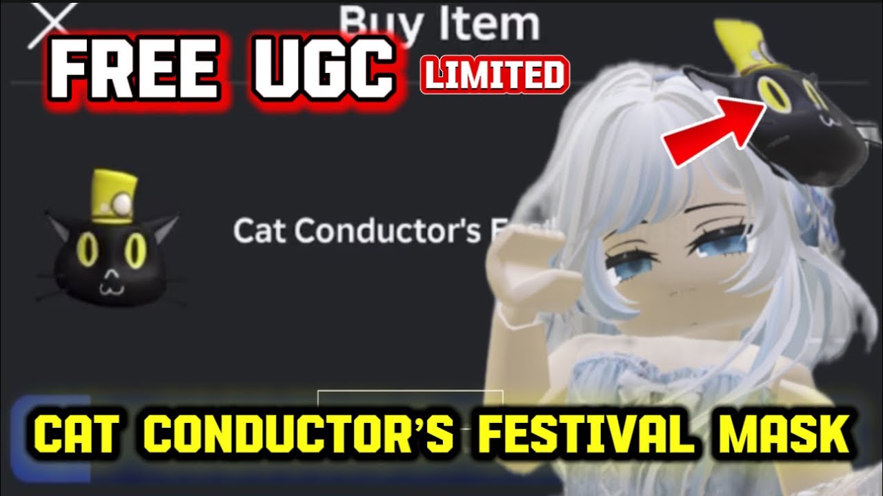 [UGC GRATIS LIMITED] ANIME TOKYO STATION: CAT CONDUCTOR’S FESTIVAL MASK!