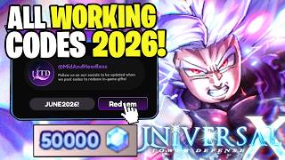 *NEW* ALL WORKING CODES FOR UNIVERSAL TOWER DEFENSE X 2026! ROBLOX UNIVERSAL TOWER DEFENSE X CODES