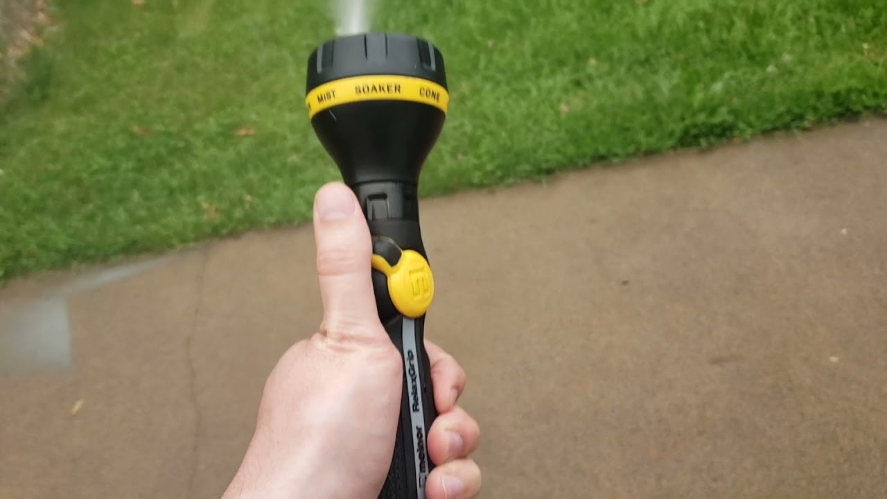 Melnor Relax Grip 8 Pattern Hose Nozzle