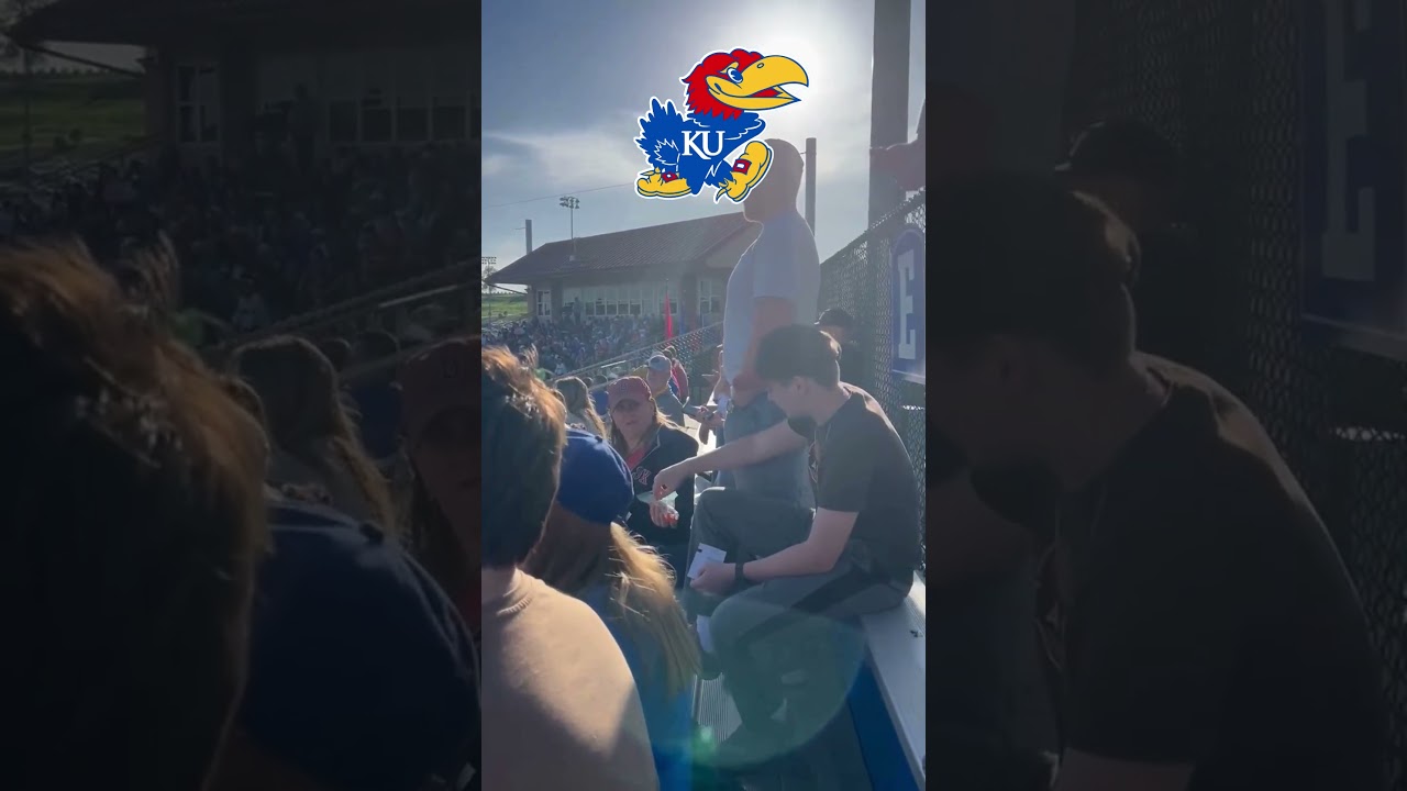 KANSAS JAYHAWKS BASEBALL 💯 PACKED STADIUM ENERGY! ⚾🔥 