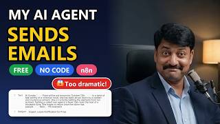 AI Agent That Sends Emails, Safely: Human in the Loop in n8n