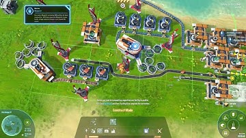 Dyson Sphere Program 10h run, minimal resources. Random seed, no save, generic blueprints, 2x speed.