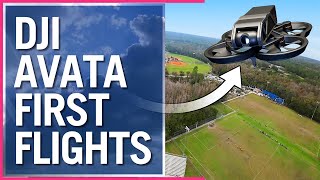DJI AVATA - My First Test Flights - Amazing Drone