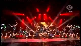 JKT48 RIVER @ Grand Final Indonesia Mencari Bakat Trans TV 12 Mei 2013