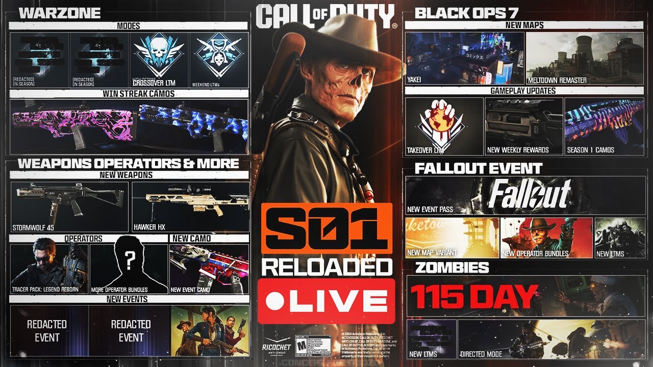 SEASON 1 RELOADED! CHASING DREAMS! (Call of Duty: Black Ops 7) - Live