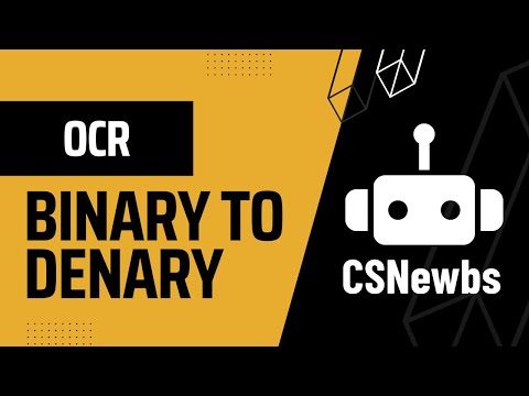 Binary to Denary [OCR]