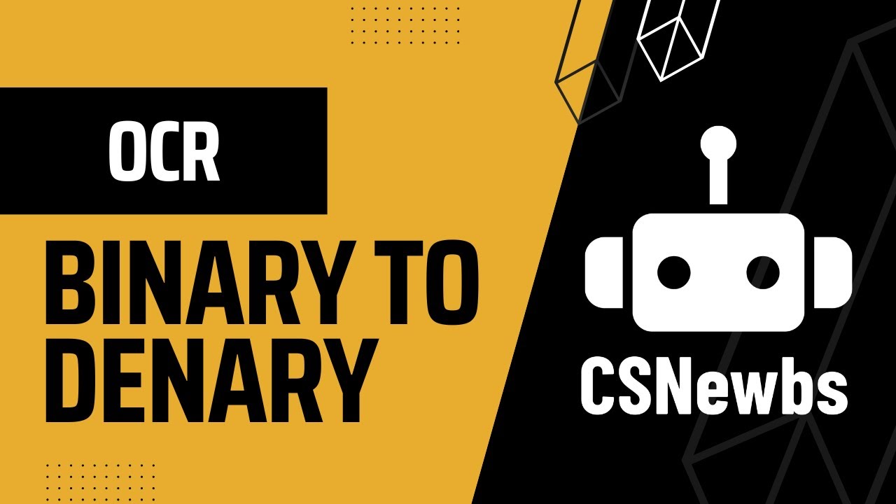 Binary to Denary [OCR]