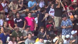 2011/07/29 Hinske's leaping catch