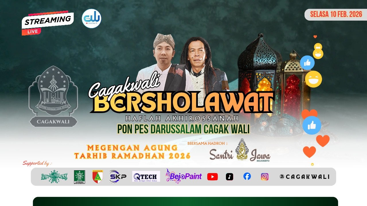 CAGAK WALI BERSHOLAWAT  BERSAMA CAK SODIK NEW MONATA FEAT SANTRI JAWA #2026 #ngajionline #live ♥️