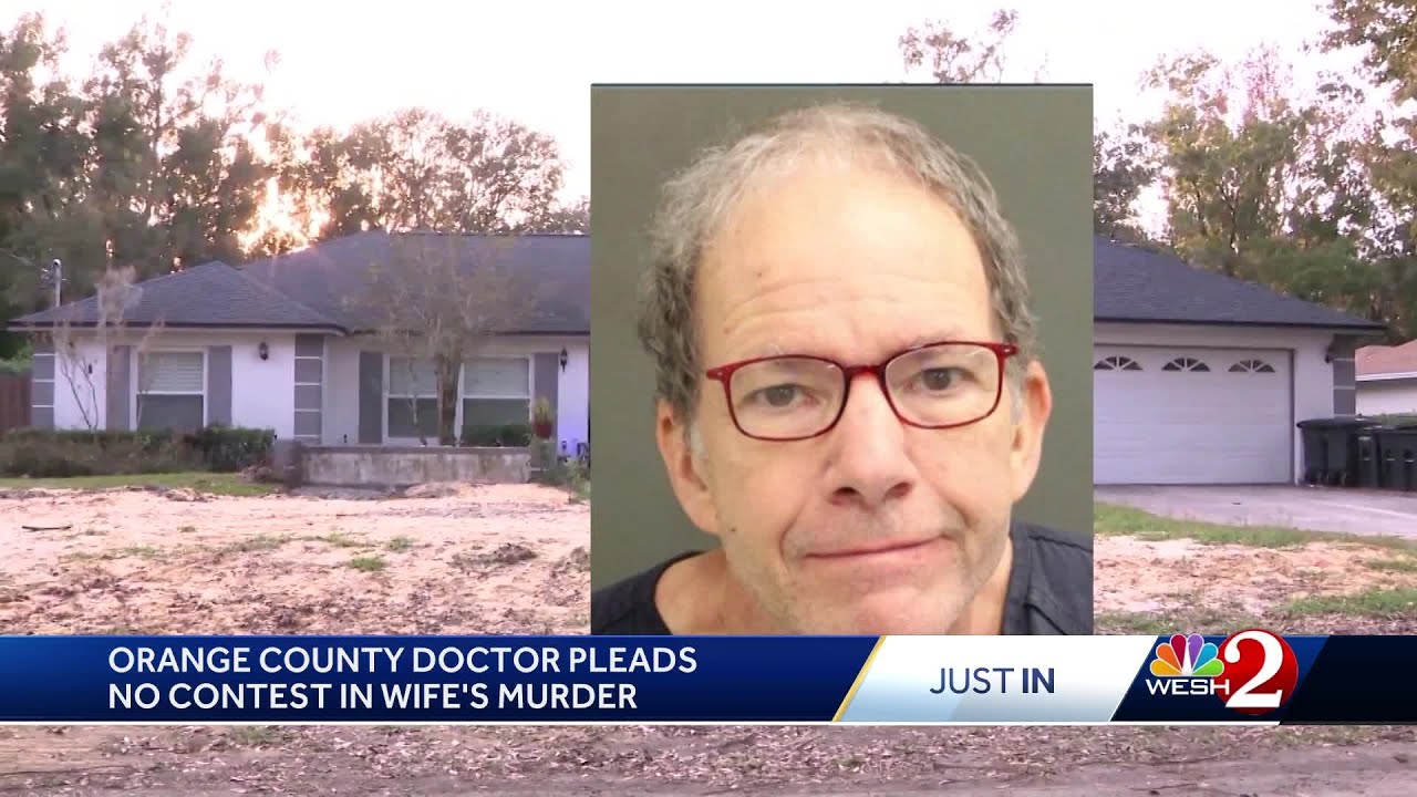 Orlando-area doctor pleads no contest in wife's murder - YouTube