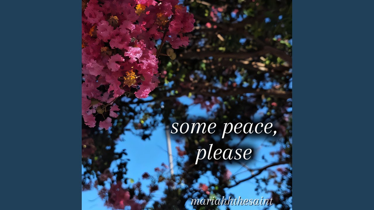 some peace, please
