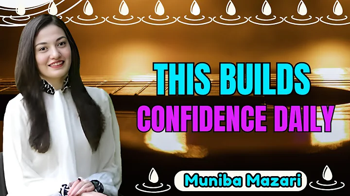 Daily Tips to Improve Your Personality and Confidence || Muniba Mazari || Best Motivational Speech.