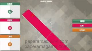 Paperama Level 23   Tani   Walkthrough