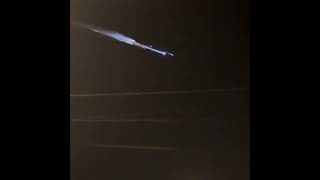 Alleged Asteroid Entry Caught on Camera During the Night
