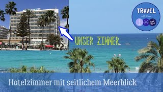 Mallorca Hotel CM Playa del Moro Hotelzimmer mit seitlichem Meerblick