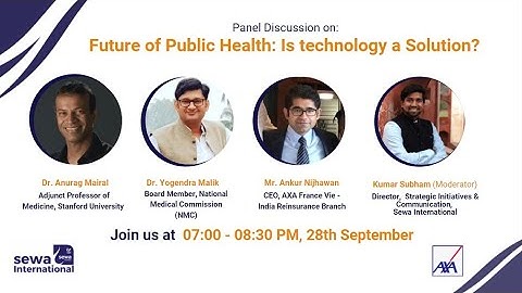 Future of Public Health: Is technology a solution?