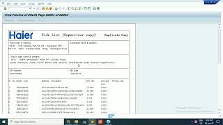 # How to Print DN Or Delivery Note Or Pick List Print in SAP ( T Code - ZP_DN )#.mp4