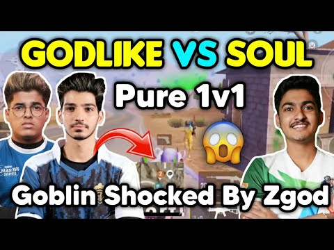 Godlike vs Soul latest fight 🔥 Soul Goblin shocked by Zgod pure 1v1 🇮🇳 ...