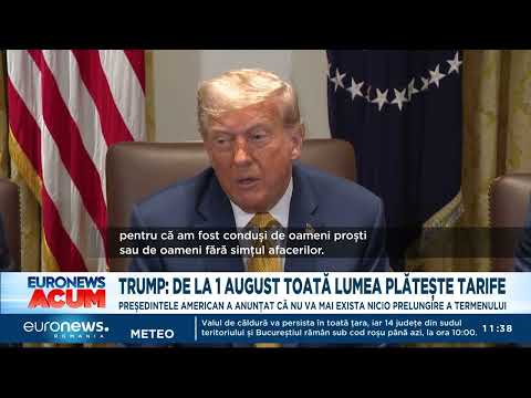 Trump: Tarifele încep