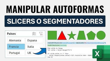 El Método Secreto para Manipular Autoformas desde un Slicer o Segmentador en Excel