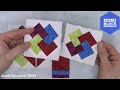 Card Trick Quilt Block - Tricky Mini Block Monday #13