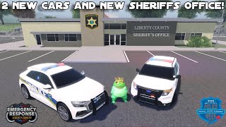 ERLC Update - POLICE WEEK! (2 NEW Police cars, UPDATE Sheriff's Office and more!!)