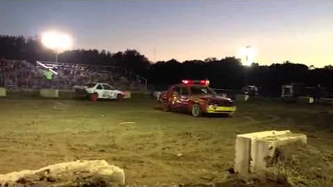 Washington fire derby car (Kyle Hix)
