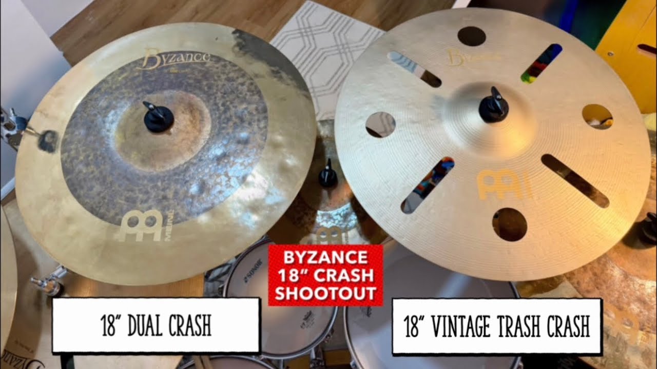 Byzance Dual Crash vs. Vintage Trash Crash