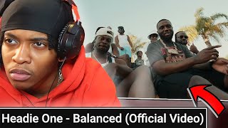 AMERICANS REACT TO HEADIE ONE - BALANCED (OFFICIAL VIDEO)