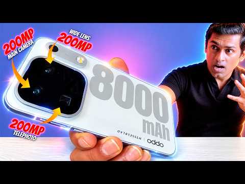 OPPO Find X10 Pro Max: 3× 200MP Cameras + 8000mAh Battery! 🔥