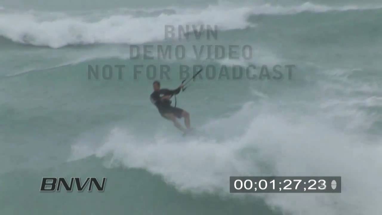 9/18/2010, Bermuda the day before Hurricane Igor - Stock Video.