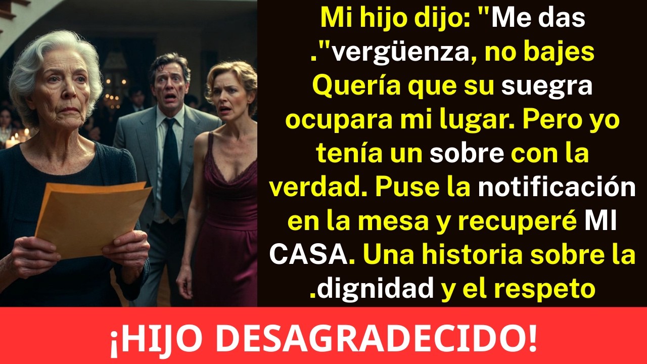 ¡No bajes, me das vergüenza!