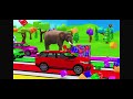 Slide game with elephant tiger dragon Gorilla cow cartoon video #shorts  #cartoon #viral #trending 