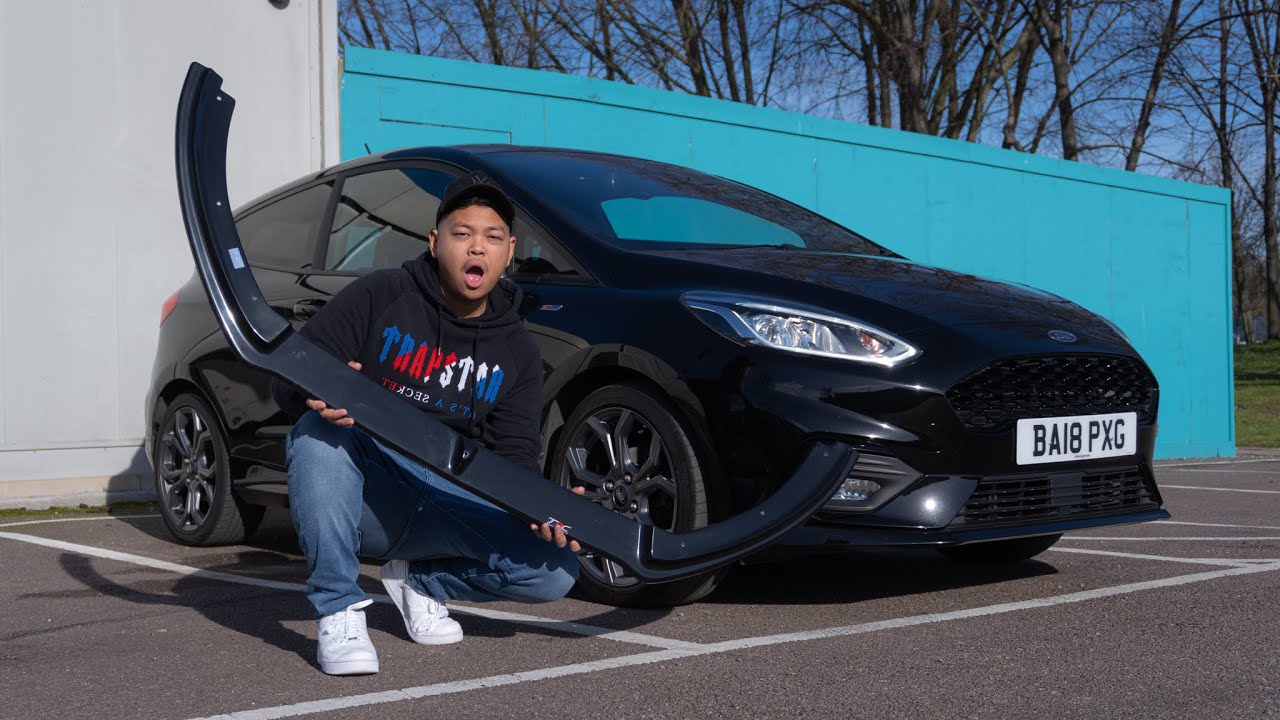 MK8 FIESTA FRONT SPLITTER INSTALL!