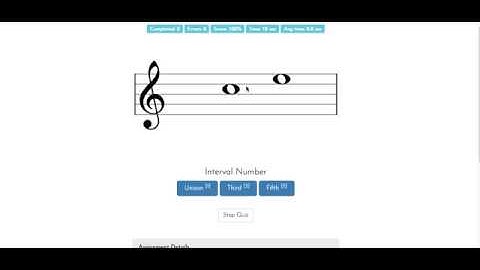 Tone Savvy - Level 1 Identifying Unison Thirds and Fifths