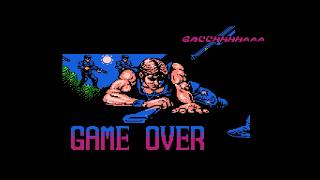 Cross Fire - Continue and Game Over Screen