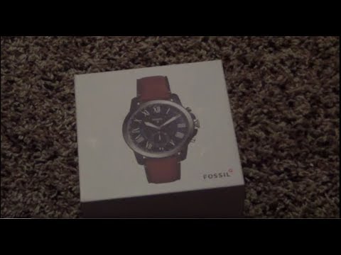 Fossil Q Grant Hybrid Smartwatch - Unboxing and Review