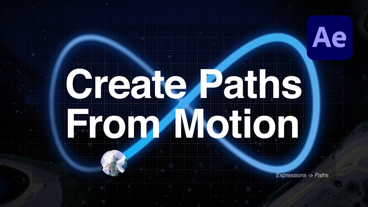 Create Paths from Motion in Adobe After Effects - YouTube