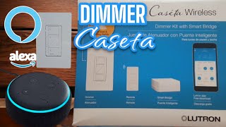 Como configurar Dimmer Caseta de Lutron con Alexa. SMART HOME