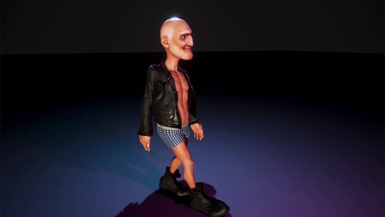 1UP Character PunkMan - YouTube