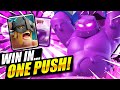 3 CROWNS IN 60 SECONDS ONLY!! WORLD’S MOST TOXIC DECK EVER!! Clash Royale Elixir Golem Deck